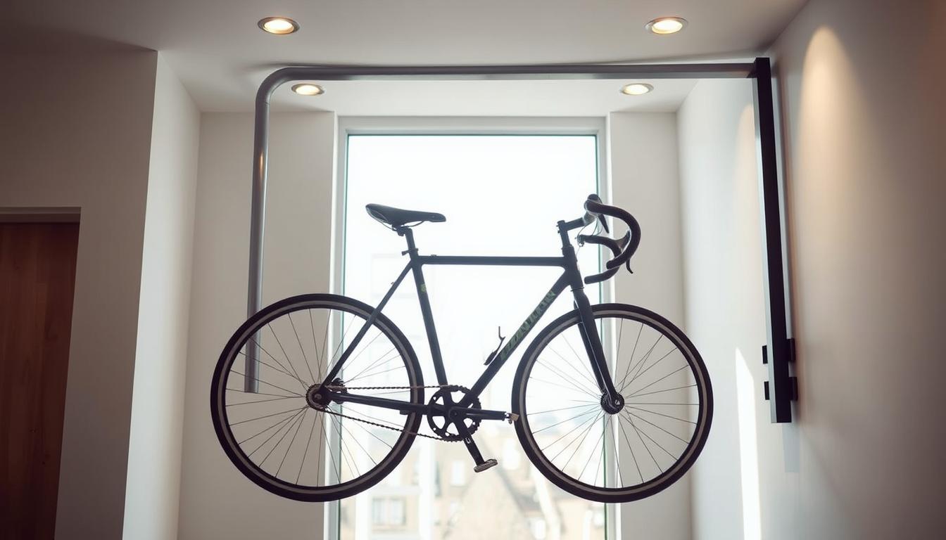 suporte de bicicleta de parede