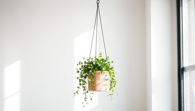 suporte para plantas suspenso