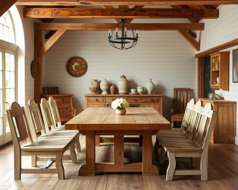 farmhouse wood furniture