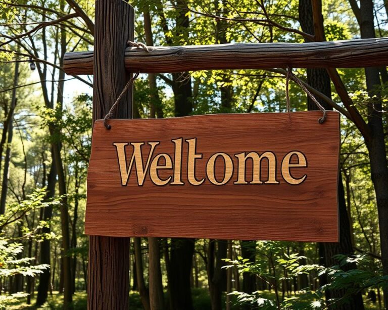 rustic wood signs