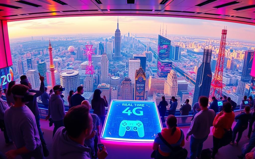Entertainment connectivity in the 5G network