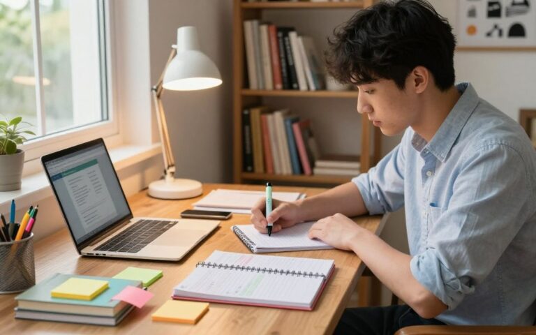 how to organize study time