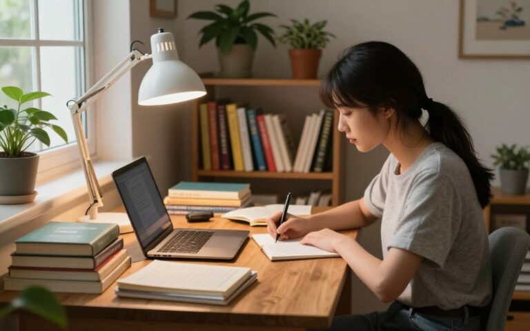 how to study alone at home