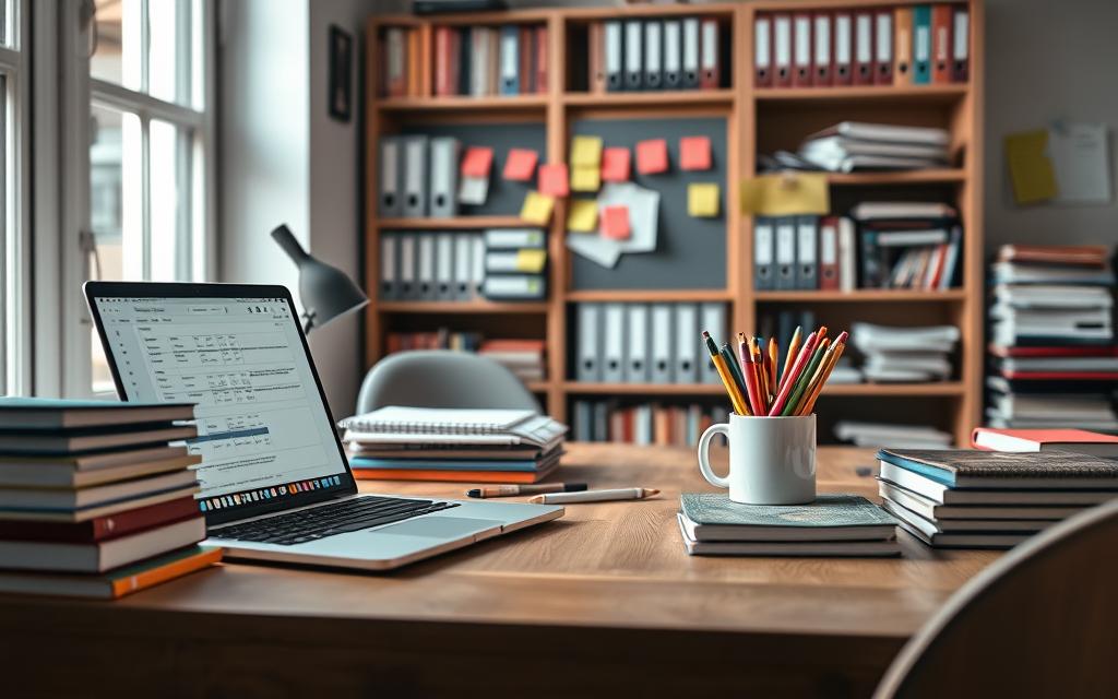 how to organize study materials