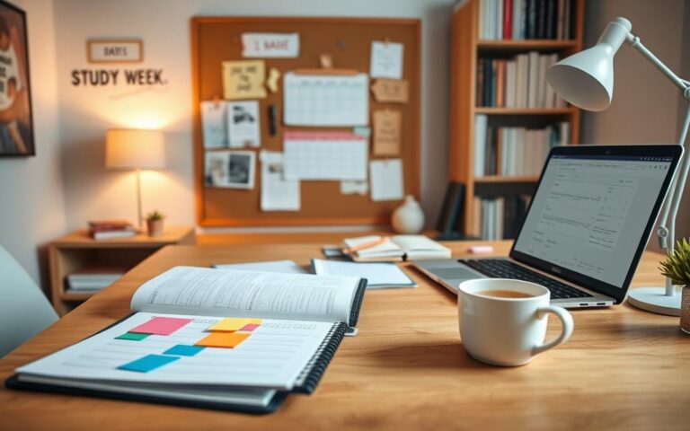 how to plan study week