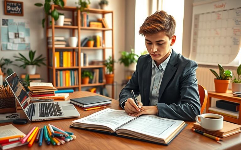 how to study with a planner