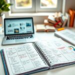 weekly study plan example