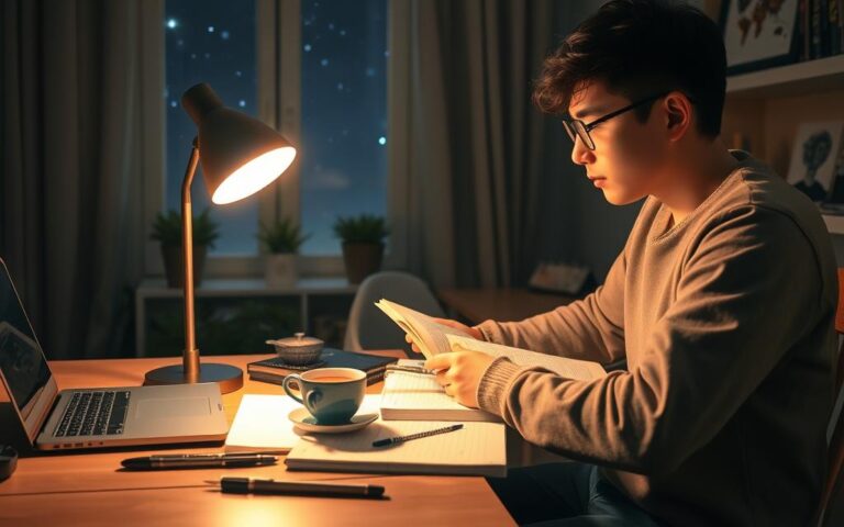 study routine for night learners