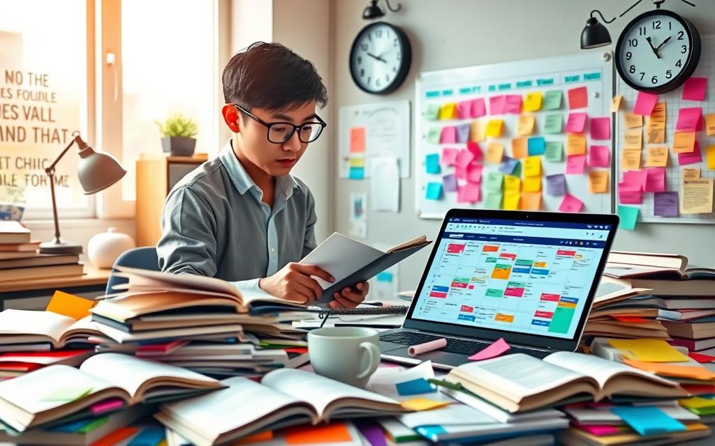 study system for chaotic schedules